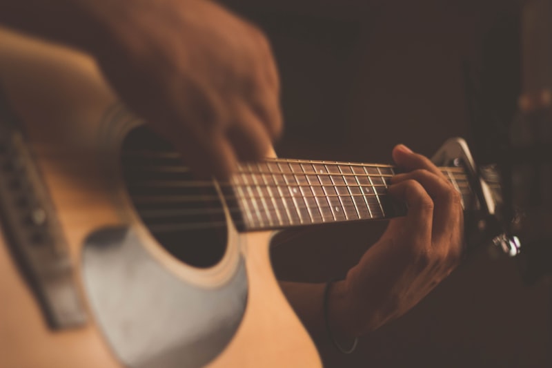 Guitar fretboard